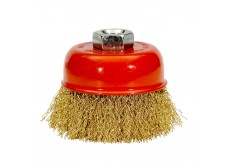 Щетка для УШМ М14/85 мм чашечная сталь прямая