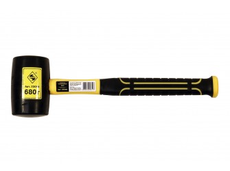 Киянка резиновая 680 грамм с фиберглассовой рукояткой