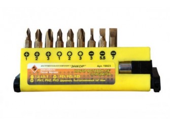 Набор вставок 1/4", 10 предметов