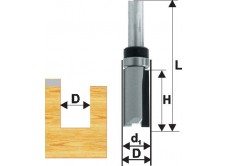 Фреза кромочная прям ф12,7х26мм хв 8мм ДСП