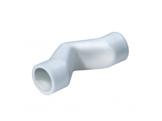 Скоба короткая PPR 20 мм белая (50/400)