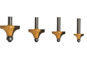 Набор фрез д/декоратив прим 4шт хв 8мм