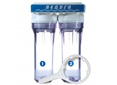 Колба фильтра "ВЕДУГА" 10" 1/2" прозрач. двойная