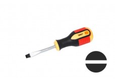 Отвертка шлицевая 0,5x3,0х75 мм, трехкомпонентная рукоятка