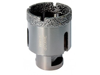 Коронка алмазная по керамограниту D 48 мм для УШМ сух. рез