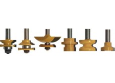 Набор фрез д/изгот филенчатых изд 6шт хв 12м