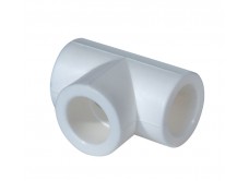Тройник PPR 75 мм белый