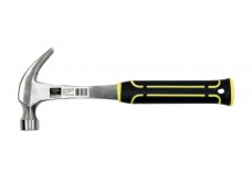 Молоток гвоздодер 450 грамм с цельнометаллической рукояткой