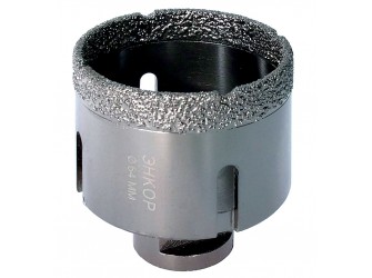 Коронка алмазная по керамограниту D 64 мм для УШМ сух. рез