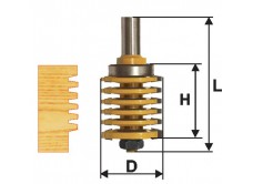 Фреза микрошиповая ф42х38мм хв 12мм