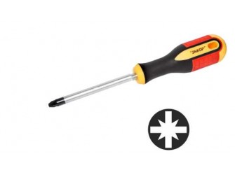 Отвертка РZ1x75 мм, трехкомпонентная рукоятка