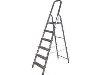 Стремянка алюминиевая "Энкор" 6 ступеней