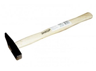 Молоток слесарный 100 грамм с деревянной рукояткой