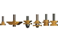 Набор фрез д/изг филенчатых изд 6шт хв 12м