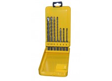 Набор буров SDS+ 5;6;8Х110 мм, 6;8;10;12Х160 мм, 7 штук, металлический футляр